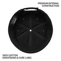 Casquette de baseball vintage de qualité supérieure avec broderie 3D en relief et broderie à la main, faible MOQ, en coton épais structuré, solution de marquage complète