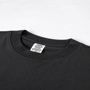 High Quality Summer Men's T <b>Shirt</b> Plain Custom Logo 100% Cotton Oversized T <b>Shirt</b> 300gsm Screen Print Unisex Oversized T <b>Shirt</b> - Product Image 4