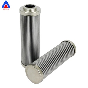 Filtre à huile hydraulique plié en fibre de verre HUAHANG, élément filtrant à pression alternatif DHD110H10B - Product Image 1