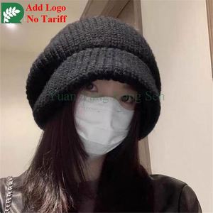 Cappello a coste in cashmere con maschera integrata - Product Image 3