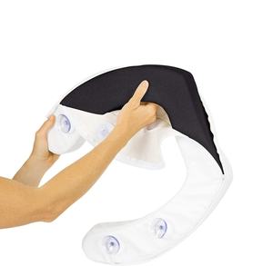 Cojín para Asiento de Inodoro, Elevado, Acolchado, Suave, Blanco, con Espuma Acolchada, Portátil, con Amplio Espacio Ovalado para Mayor Comodidad - Product Image 2