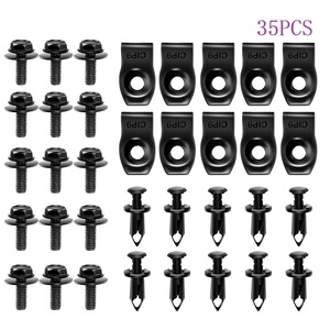 35Pcs <b>Car</b> Engine Skirt Mudguard <b>Clips</b> For Nissan Infiniti Fasteners Repair Replacement Parts - Product Image 1