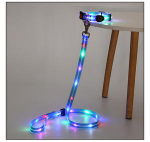 Collare LED per Cani, Collare Luminoso per Animali Domestici, Guinzaglio Regolabile Ricaricabile USB, Super Luminoso per Sicurezza Notturna, per Cani Piccoli, Medi e Grandi - Product Image 3