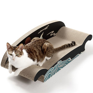 Tempat Tidur Kucing dari Karton Besar untuk Kucing Besar <span class=keywords><strong>Sofa</strong></span> Garukan Kucing dari Karton Bergelombang untuk Dalam Ruangan - Product Image 1