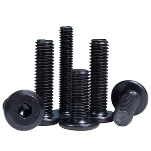Vis autotaraudeuses en acier galvanisé zingué M3 M4 M5 à tête fraisée hexagonale, longueur 12 mm, système métrique DIN 7500 - Product Image 4