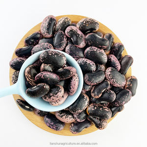 Frijoles de mantequilla chinos secos no Gmo púrpura frijoles de riñón moteados negros grandes - Product Image 2