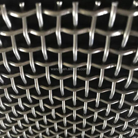 Maille d'écran vibrante de broyeur de tamis de sable de pierre de roche de carrière minière à haute résistance