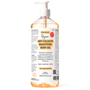 Aceite de Masaje Corporal Anticelulítico Deep Gold 250ml Vegano Reafirmante Suavizante Cuidado de la Piel - Product Image 2