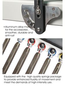 Isi ulang aluminium Wavar + kerangka semi-tinggi baja tahan karat, dengan Set lengkap Aksesori, transformator Menara Studio - Product Image 5