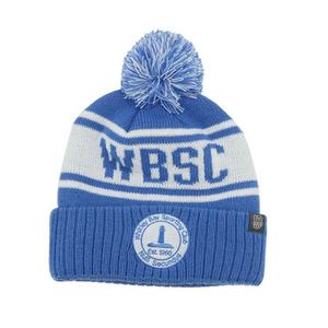 Gorro de Invierno de Punto Acrílico Jacquard al por Mayor con Puño de Punto Bering, Pompón, Logotipo Bordado Personalizado y Forro Polar - Product Image 1