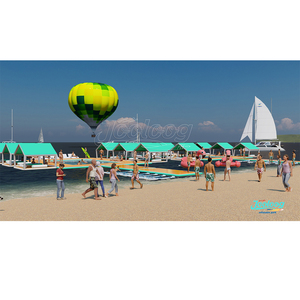 Isla Flotante Inflable Personalizada de Gran Tamaño para Parque Acuático, Equipo de Juegos Acuáticos - Product Image 6