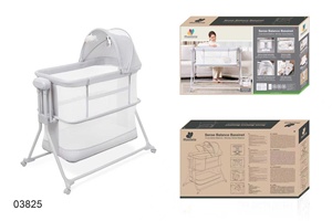 Chaise berçante électrique pour bébé et siège apaisant avec structure métallique pour nouveau-nés, bébés et enfants - Lit berceau - Product Image 4