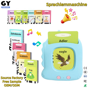 เครื่องอ่านการ์ดไดโน-การ์ด ยูนิคอร์น สองภาษา เยอรมัน/อังกฤษ ยี่ห้อ GY 112 ใบการ์ดเรียนรู้ 224 <span class=keywords><strong>คำ</strong></span> สำหรับเด็ก <span class=keywords><strong>3</strong></span> ปี แบบพกพา ABC - Product Image 1