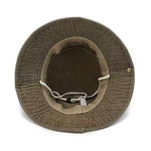 Sombrero de Pescador con Ala Ancha, Protección Solar, Transpirable, Plegable, para Adultos, Casual, para Exteriores, Color Caqui, Tela de Poliéster - Product Image 3