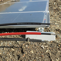 Sichere und zuverlässige elektrisch isolierte hitze beständige Kupferkabel Elektrische Drähte 2,5mm 4mm für den Anschluss von Solar wechsel richtern