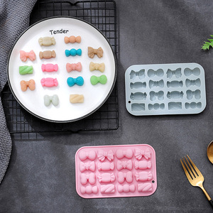 45 Cavity DIY Kitchen Silicone <b>Mold</b> Bow Butterfly Shaped Soft Candy Drip <b>Mold</b> for Baking <b>Cake</b> & Cookie Mould <b>Cake</b> Tools - Product Image 3