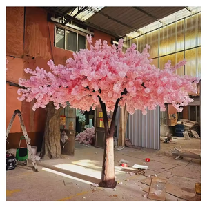 Grand <span class=keywords><strong>arbre</strong></span> à fleurs de cerisier <span class=keywords><strong>japonais</strong></span> personnalisé pour décoration intérieure et extérieure de mariage Fausse <span class=keywords><strong>fleur</strong></span> <span class=keywords><strong>rose</strong></span> en soie Faux grand <span class=keywords><strong>arbre</strong></span> sakura artificiel - Product Image 2