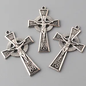 Модный дизайнерский заводской религиозный католический распятий, статуя Иисуса, крест, подвеска для продажи ACR033