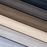 Nouvelle garniture intérieure colorée pour voiture, en tissu synthétique suédé, personnalisable, film de revêtement noir en suédine pour la décoration intérieure des voitures