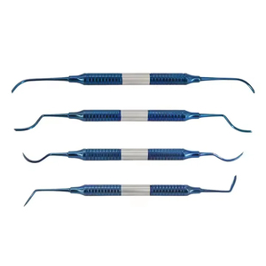 Ensemble d'instruments dentaires pour petits animaux, instruments dentaires vétérinaires en acier inoxydable, kit d'instruments vétérinaires - Product Image 3