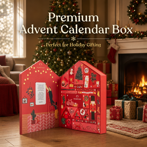 Boîte <span class=keywords><strong>de</strong></span> <span class=keywords><strong>calendrier</strong></span> <span class=keywords><strong>de</strong></span> <span class=keywords><strong>l</strong></span>'<span class=keywords><strong>avent</strong></span> <span class=keywords><strong>de</strong></span> Noë<span class=keywords><strong>l</strong></span> réutilisable personnalisée vide rose et noire pour chocolat, cosmétiques, bougies, <span class=keywords><strong>porte</strong></span>-clés, bijoux, emballage - Product Image 3