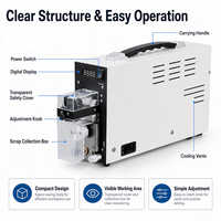Machine à dénuder les fils automatique portable SQ-CD01, 0,03-4,0 mm², dénudeur de câbles électrique rapide avec capteur, prix usine