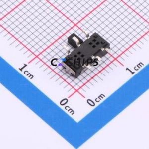 MST-22D18G3-WT Slide Switch SMD Switch Double Pole Double Throw Rectangle Pin Header SMD Tab Horizontal Mount - Product Image 2