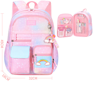 Personnalisé mignon <span class=keywords><strong>nice</strong></span> designer rose robuste point école toile épaule livre sac pour enfants adolescents étudiant - Product Image 5