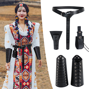 Cinturón Medieval Renacentista para Cosplay, Disfraz <span class=keywords><strong>de</strong></span> Halloween, Soporte para Espada, Funda para Daga, Funda para Espada <span class=keywords><strong>de</strong></span> Rapír, Accesorio <span class=keywords><strong>de</strong></span> <span class=keywords><strong>Caballero</strong></span>, Artículos para Fiestas - Product Image 3