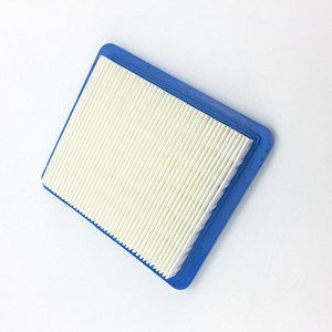 Filtre à air pour tondeuse à gazon, 113x131mm, bleu, pour Briggs & Stratton modèle 491588, usage domestique - Product Image 2