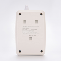 Usage domestique gpl Lng Ch4 Co Méthane Capteur de fuite de gaz naturel Moniteur Détecteurs d'alarme Dispositif avec vanne d'arrêt Gsm pour cuisine