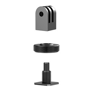 Adaptateur de fixation à griffe chaude en aluminium CNC pour GoPro Hero 13/12/11/10/9/8/7/6/5, DJI Osmo Action 5/4/3/2/1, AKASO, <span class=keywords><strong>Campark</strong></span> - Product Image 2