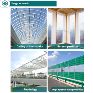 Hojas planas de policarbonato y láminas de plástico para techos, así como estructura para techo de policarbonato - Product Image 6