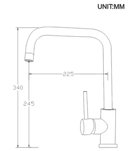 Venta al por mayor Torneira Cozinha Gourmet Goods American Water Saving Health Kitchen Mixer Tap Faucet Modern Contemporary Matt Black