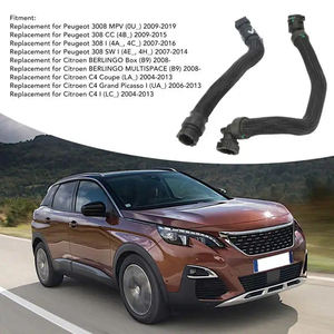 Manguera de radiador de tanque de agua de autopartes para <span class=keywords><strong>Citroen</strong></span> <span class=keywords><strong>C4</strong></span> DS5 DS4 para Peugeot RCZ 5008 308 3008 OEM 6466PX 6466TZ 6466XV tubo de calefacción - Product Image 4