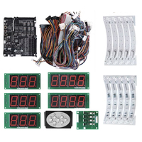 Machine de jeu d'arcade grand format pour centres de divertissement, jeu de boxe électronique à monnayeur, kits de jeu de frappe amusants avec grue à griffes métalliques