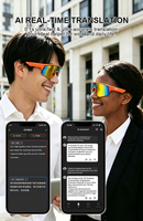 Lunettes de sport personnalisées avec logo, verres PC UV 400 polarisés TAC anti-impact, lunettes de soleil intelligentes pour femmes et hommes avec caméra 8 millions de pixels OTG