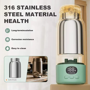 Productos de alimentación rápida para bebés, 17oz de capacidad, recargable por USB, función de mantener el calor de larga duración, calentadores de agua de leche portátiles para bebés - Product Image 4