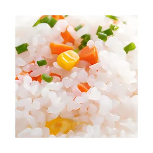 Good Selling Customized Low Carb Low Fat Instant Fast Food Konjac Pearl Rice