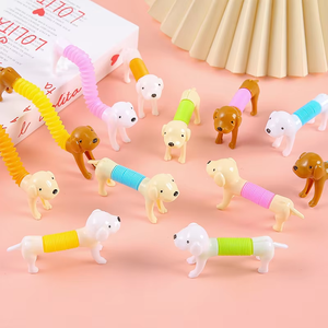 Jouet pour chiot transformable en forme de dachshund en plastique extensible pour soulager le stress, petit cadeau pour la maternelle - Product Image 3