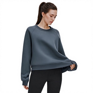 Sudadera Casual de Manga Larga con Cuello Plisado, Estilo Vintage, Simple y Versátil, para Verano, Invierno y Otoño 2026 - Product Image 3