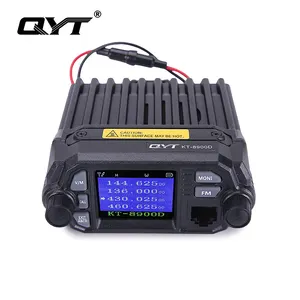 QYT KT-8900D 25W Mini vhf uhf dual band color screen mobile car radio