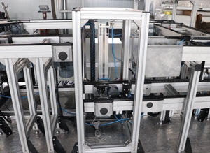 Tự động dây chuyền lắp ráp xe chuyển đơn vị cho Pallet đôi chuỗi băng tải với nhôm xây dựng - Product Image 3