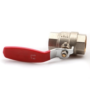 1/4 đến 4 inch không có moq 1 inch nickle mạ chì miễn phí Brass kiểm soát dòng chảy taizhou Brass bóng van - Product Image 3