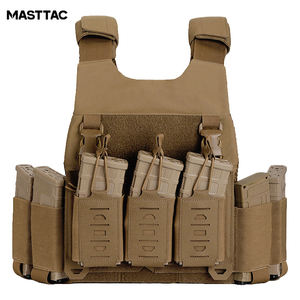 Masttac Custom Chaleco Tactico Nylon Gewogen Vest Outdoor Lichtgewicht Verborgen Ademende Training Tactische Plaat Drager Vest - Product Image 2