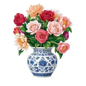 Customize Style 3d Pop up <strong>Card</strong> Roses Flower Bouquet 3D <strong>Card</strong> Birthday <strong>Valentines</strong> Day Gifts Mothers Day Gifts for Women Mom <strong>Wife</strong> - Product Image 3