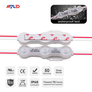 Módulo LED Samsung para Letreros, DC12V, SMD2835, IP68 Impermeable, 3 LED, 1.2W, para Cajas de Correo, 7 Años de Garantía - Product Image 5