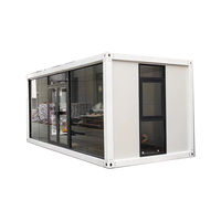 Maison préfabriquée moderne bon marché, maison préfabriquée pliable de 3 chambres à coucher, petite maison préfabriquée facile à assembler