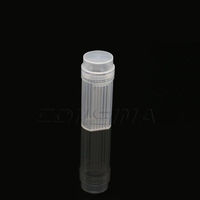 Lab Supplies 5-Places PP Plastic Slide Staining Container Jar Laboratory Microscope Slides Dyeing Racks Medical Consumables