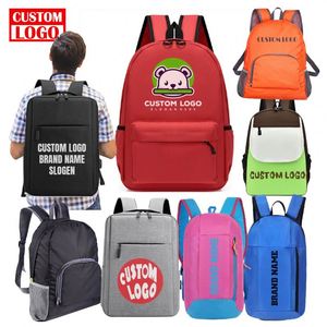 Unisex Canvas Backpack Backpack Bag Custom Logo for Students Laptop Backpack With Usb